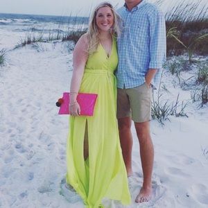 Karlie Brand Neon Maxi Dress